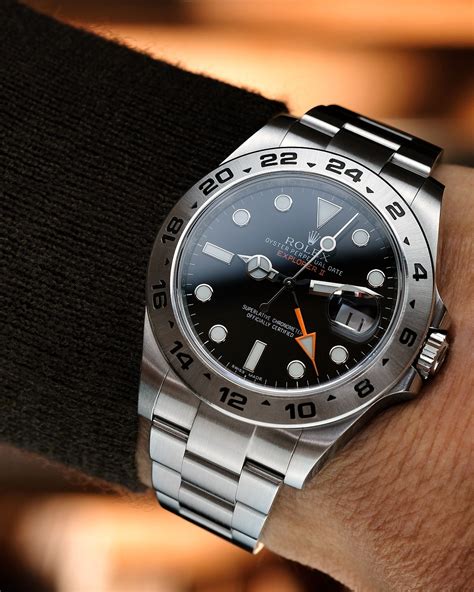 rolex explorer ii grey dial|rolex explorer 2 42 mm.